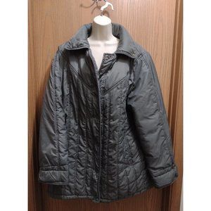 Med Weight Quilted Jacket, 20w grey